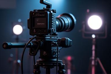Video camera and lighting equipment